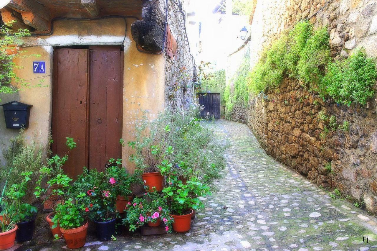 Casa Rural Estrela San Martín de Trevejo Buitenkant foto